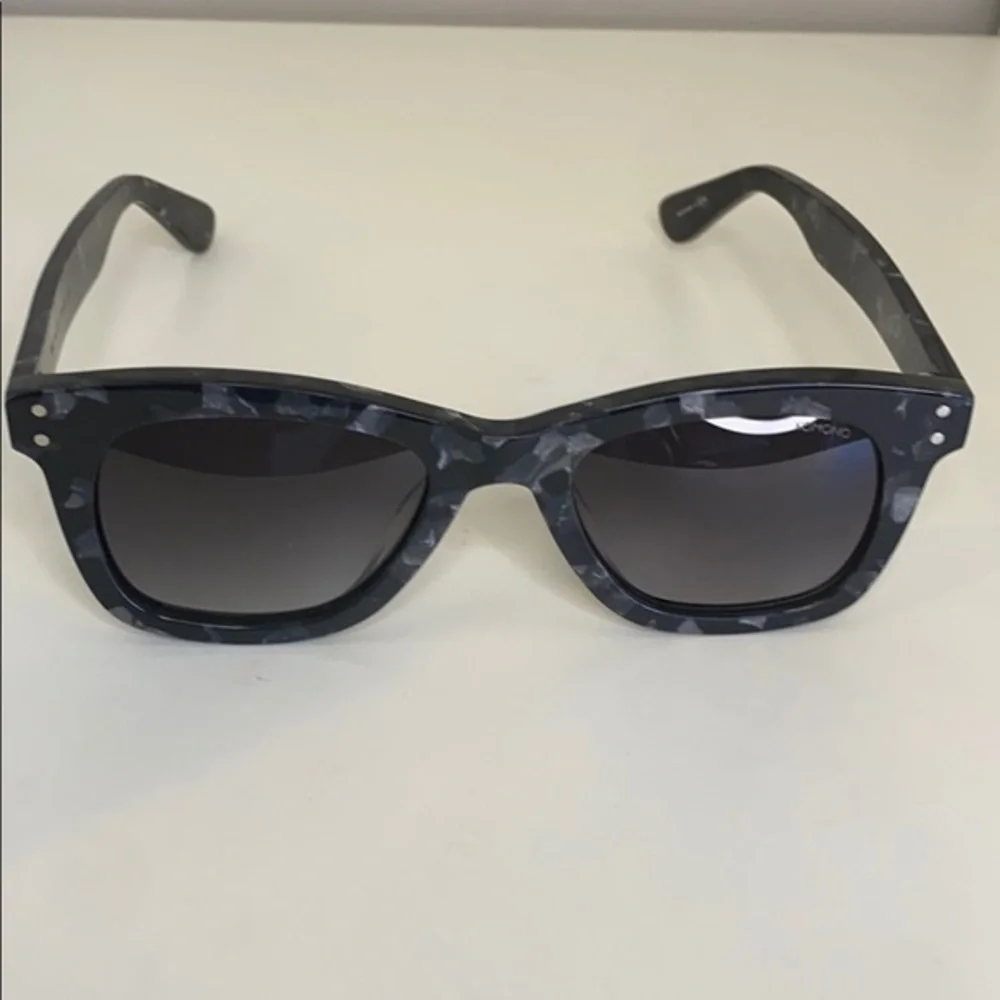 Komono sunglasses NEW Allen Black Marble wayfarer